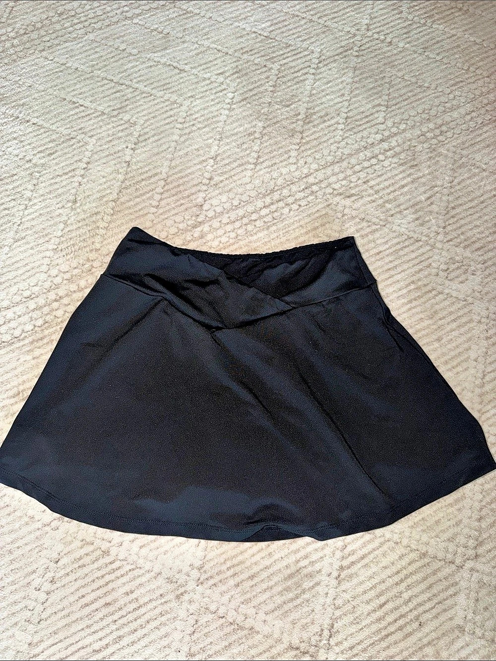 Black Athletic Skort